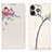 Leather Case Stands Fashionable Pattern Flip Cover A07 Holder for Apple iPhone 15 Pro