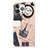 Leather Case Stands Fashionable Pattern Flip Cover A07 Holder for Apple iPhone 15 Pro Max