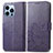 Leather Case Stands Fashionable Pattern Flip Cover H03 Holder for Apple iPhone 14 Pro