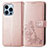 Leather Case Stands Fashionable Pattern Flip Cover H03 Holder for Apple iPhone 14 Pro