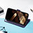 Leather Case Stands Fashionable Pattern Flip Cover H04 Holder for Apple iPhone 15