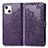 Leather Case Stands Fashionable Pattern Flip Cover H05 Holder for Apple iPhone 14 Plus