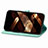 Leather Case Stands Fashionable Pattern Flip Cover H05 Holder for Apple iPhone 15