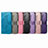 Leather Case Stands Fashionable Pattern Flip Cover H07 Holder for Apple iPhone 13