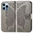 Leather Case Stands Fashionable Pattern Flip Cover H07 Holder for Apple iPhone 13 Pro