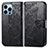 Leather Case Stands Fashionable Pattern Flip Cover H07 Holder for Apple iPhone 13 Pro Max