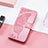 Leather Case Stands Fashionable Pattern Flip Cover H08 Holder for Apple iPhone 13