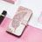 Leather Case Stands Fashionable Pattern Flip Cover H08 Holder for Apple iPhone 13