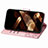 Leather Case Stands Fashionable Pattern Flip Cover H08 Holder for Apple iPhone 15