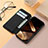 Leather Case Stands Fashionable Pattern Flip Cover H09 Holder for Apple iPhone 14 Pro Max