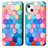 Leather Case Stands Fashionable Pattern Flip Cover H09 Holder for Apple iPhone 15