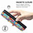 Leather Case Stands Fashionable Pattern Flip Cover H10 Holder for Apple iPhone 14 Plus