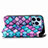 Leather Case Stands Fashionable Pattern Flip Cover H10 Holder for Apple iPhone 14 Pro Max