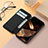 Leather Case Stands Fashionable Pattern Flip Cover H10 Holder for Apple iPhone 15