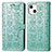 Leather Case Stands Fashionable Pattern Flip Cover H11 Holder for Apple iPhone 13 Mini