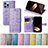 Leather Case Stands Fashionable Pattern Flip Cover H11 Holder for Apple iPhone 14 Pro Max