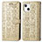 Leather Case Stands Fashionable Pattern Flip Cover H11 Holder for Apple iPhone 15