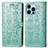 Leather Case Stands Fashionable Pattern Flip Cover H12 Holder for Apple iPhone 14 Pro