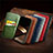 Leather Case Stands Fashionable Pattern Flip Cover H14 Holder for Apple iPhone 14 Pro