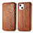 Leather Case Stands Fashionable Pattern Flip Cover H15 Holder for Apple iPhone 13