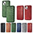 Leather Case Stands Fashionable Pattern Flip Cover H15 Holder for Apple iPhone 15 Plus