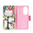 Leather Case Stands Fashionable Pattern Flip Cover Holder B01F for Huawei P50