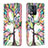 Leather Case Stands Fashionable Pattern Flip Cover Holder B01F for Motorola Moto E13