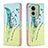 Leather Case Stands Fashionable Pattern Flip Cover Holder B01F for Motorola Moto Edge (2023) 5G