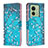 Leather Case Stands Fashionable Pattern Flip Cover Holder B01F for Motorola Moto Edge (2023) 5G