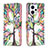 Leather Case Stands Fashionable Pattern Flip Cover Holder B01F for Motorola Moto G13