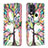 Leather Case Stands Fashionable Pattern Flip Cover Holder B01F for Nokia C22