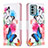 Leather Case Stands Fashionable Pattern Flip Cover Holder B01F for Nokia G22