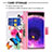 Leather Case Stands Fashionable Pattern Flip Cover Holder B01F for Oppo Find X5 5G