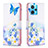 Leather Case Stands Fashionable Pattern Flip Cover Holder B01F for Realme 9 4G