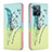 Leather Case Stands Fashionable Pattern Flip Cover Holder B01F for Realme C31