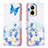 Leather Case Stands Fashionable Pattern Flip Cover Holder B01F for Realme C33