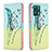 Leather Case Stands Fashionable Pattern Flip Cover Holder B01F for Realme Q5 5G