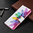 Leather Case Stands Fashionable Pattern Flip Cover Holder B01F for Samsung Galaxy A02s