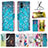 Leather Case Stands Fashionable Pattern Flip Cover Holder B01F for Samsung Galaxy A05