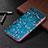 Leather Case Stands Fashionable Pattern Flip Cover Holder B01F for Samsung Galaxy A10s