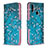 Leather Case Stands Fashionable Pattern Flip Cover Holder B01F for Samsung Galaxy A10s