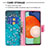 Leather Case Stands Fashionable Pattern Flip Cover Holder B01F for Samsung Galaxy A13 4G