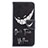 Leather Case Stands Fashionable Pattern Flip Cover Holder B01F for Samsung Galaxy A20 Black