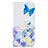 Leather Case Stands Fashionable Pattern Flip Cover Holder B01F for Samsung Galaxy A30S Blue