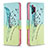 Leather Case Stands Fashionable Pattern Flip Cover Holder B01F for Samsung Galaxy A32 5G