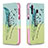 Leather Case Stands Fashionable Pattern Flip Cover Holder B01F for Samsung Galaxy A40s