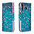 Leather Case Stands Fashionable Pattern Flip Cover Holder B01F for Samsung Galaxy A40s