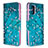 Leather Case Stands Fashionable Pattern Flip Cover Holder B01F for Samsung Galaxy A41