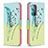 Leather Case Stands Fashionable Pattern Flip Cover Holder B01F for Samsung Galaxy A52 5G