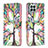 Leather Case Stands Fashionable Pattern Flip Cover Holder B01F for Samsung Galaxy M33 5G